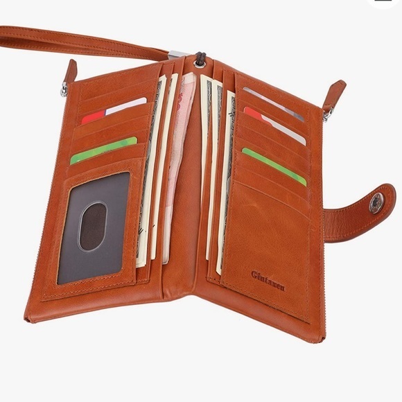 Large Capacity Card Wallet With RFID Blocking - Picture 6 of 14